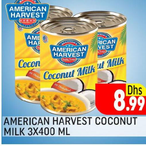 AMERICAN HARVEST Coconut Milk  in المدينة in الإمارات العربية المتحدة , الامارات - دبي