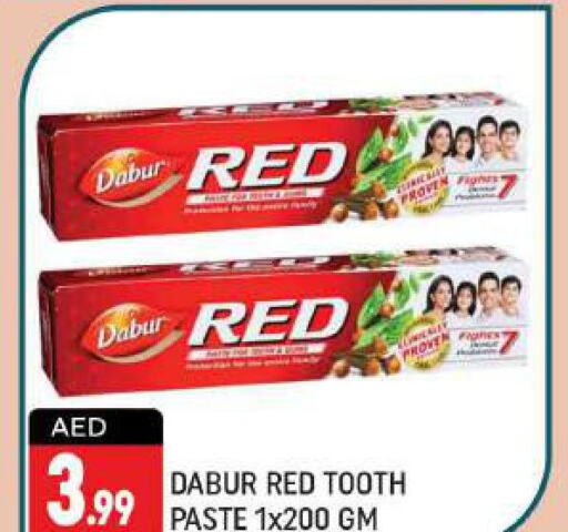 DABUR RED Toothpaste  in شكلان ماركت in الإمارات العربية المتحدة , الامارات - دبي