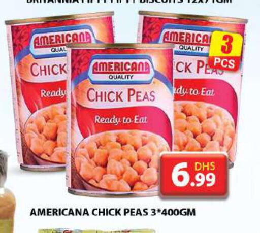AMERICANA Chick Peas  in جراند هايبر ماركت in الإمارات العربية المتحدة , الامارات - دبي