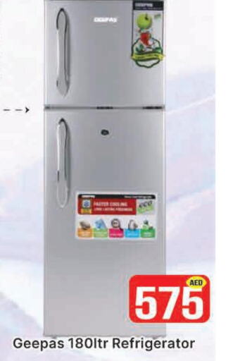 GEEPAS Refrigerator  in AL MADINA (Dubai) in UAE - Dubai