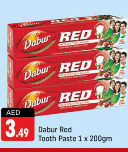 DABUR RED Toothpaste  in Shaklan  in UAE - Dubai
