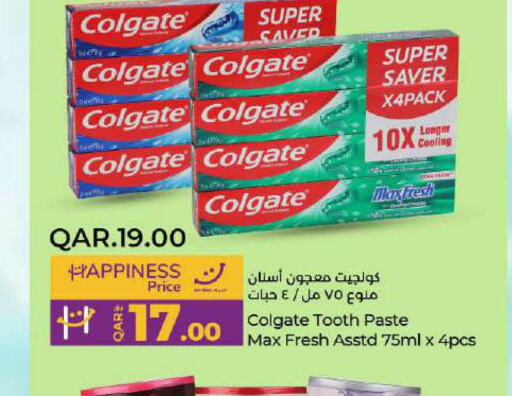 COLGATE Toothpaste  in LuLu Hypermarket in Qatar - Umm Salal