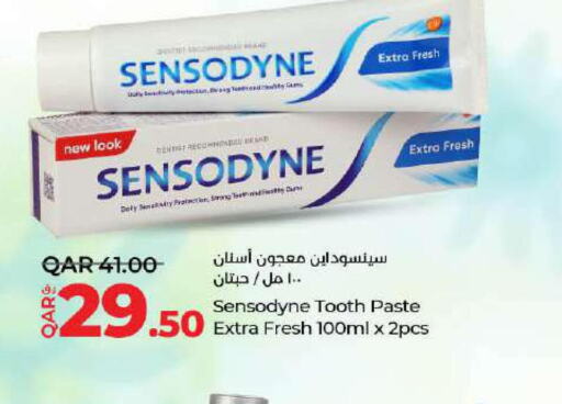 SENSODYNE Toothpaste  in لولو هايبرماركت in قطر - أم صلال