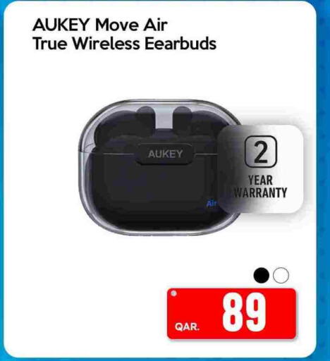 AUKEY Earphone  in آي كونكت in قطر - الوكرة