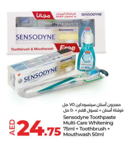 SENSODYNE Toothpaste  in Lulu Hypermarket in UAE - Ras al Khaimah