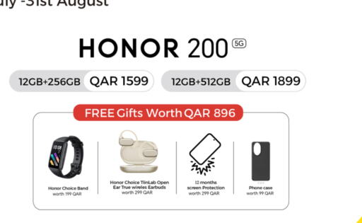 HONOR Earphone  in ستار لينك in قطر - الخور