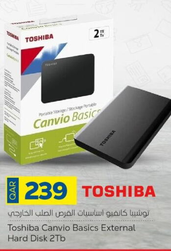 TOSHIBA Hard Disk  in Paris Hypermarket in Qatar - Al Khor