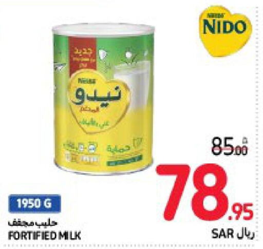 NIDO Milk Powder  in Carrefour in KSA, Saudi Arabia, Saudi - Najran