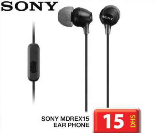 SONY Earphone  in جراند هايبر ماركت in الإمارات العربية المتحدة , الامارات - دبي