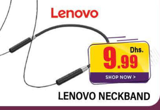 LENOVO Earphone  in المدينة in الإمارات العربية المتحدة , الامارات - دبي