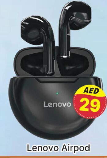 LENOVO Earphone  in المدينة in الإمارات العربية المتحدة , الامارات - دبي