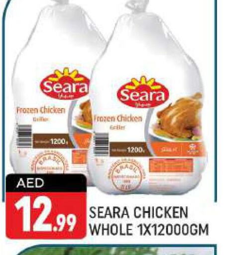 SEARA Frozen Whole Chicken  in شكلان ماركت in الإمارات العربية المتحدة , الامارات - دبي