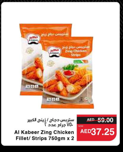 AL KABEER Chicken Strips  in سبار هايبرماركت in الإمارات العربية المتحدة , الامارات - دبي