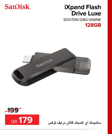 SANDISK Flash Drive  in الأنيس للإلكترونيات in قطر - الخور