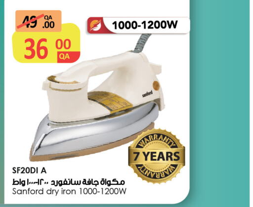 SANFORD Ironbox  in Saudia Hypermarket in Qatar - Al Khor