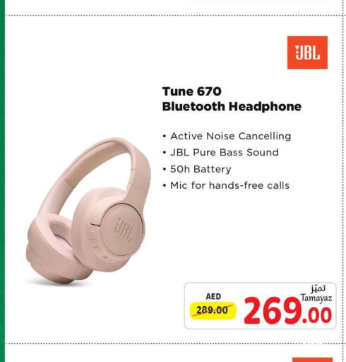 JBL Earphone  in Union Coop in UAE - Abu Dhabi