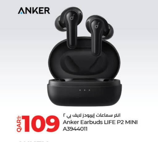 Anker Earphone  in LuLu Hypermarket in Qatar - Al Khor