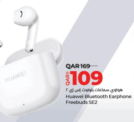 HUAWEI Earphone  in LuLu Hypermarket in Qatar - Al Wakra