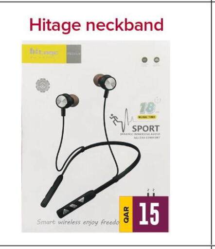  Earphone  in Best In Town in Qatar - Al-Shahaniya