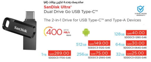 SANDISK Flash Drive  in لولو هايبرماركت in قطر - الخور