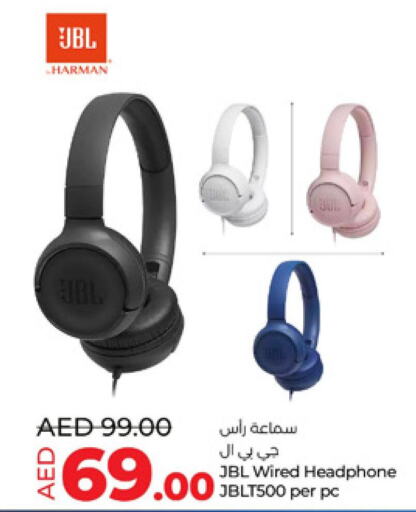 JBL Earphone  in Lulu Hypermarket in UAE - Abu Dhabi