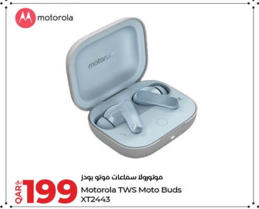 MOTO Earphone  in LuLu Hypermarket in Qatar - Al Khor