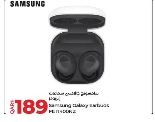 SAMSUNG Earphone  in LuLu Hypermarket in Qatar - Al Wakra