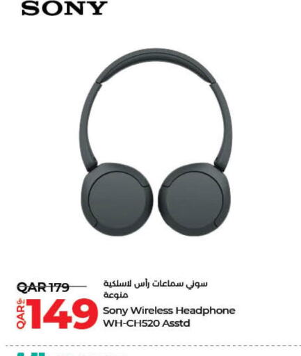 SONY Earphone  in LuLu Hypermarket in Qatar - Al Shamal