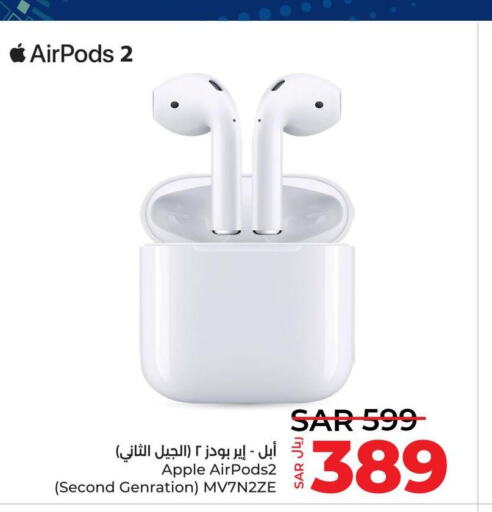 APPLE Earphone  in LULU Hypermarket in KSA, Saudi Arabia, Saudi - Unayzah