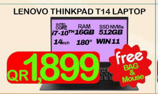 LENOVO Laptop  in Tech Deals Trading in Qatar - Al Shamal