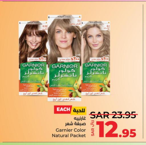 GARNIER Hair Colour  in LULU Hypermarket in KSA, Saudi Arabia, Saudi - Hafar Al Batin