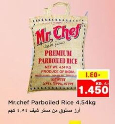 MR.CHEF Parboiled Rice  in Nesto Hypermarkets in Kuwait