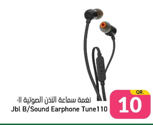 JBL Earphone  in Paris Hypermarket in Qatar - Al Wakra