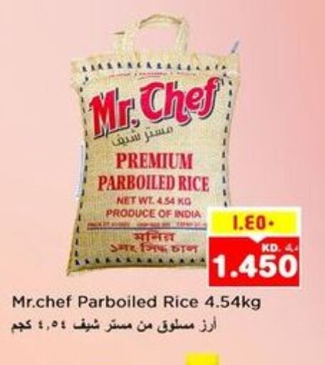 MR.CHEF Parboiled Rice  in Nesto Hypermarkets in Kuwait