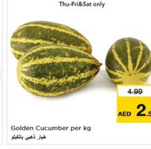  Cucumber  in نستو هايبرماركت in الإمارات العربية المتحدة , الامارات - أم القيوين‎