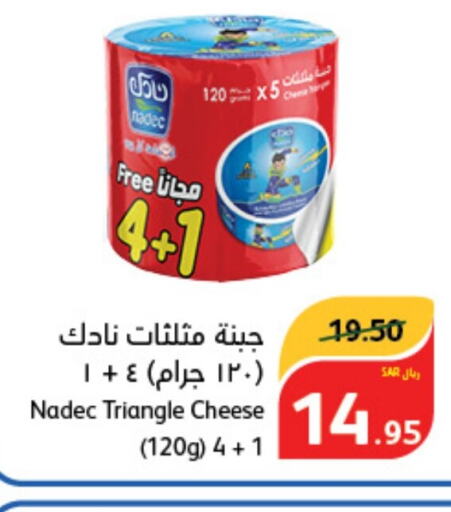 NADEC Triangle Cheese  in Hyper Panda in KSA, Saudi Arabia, Saudi - Abha