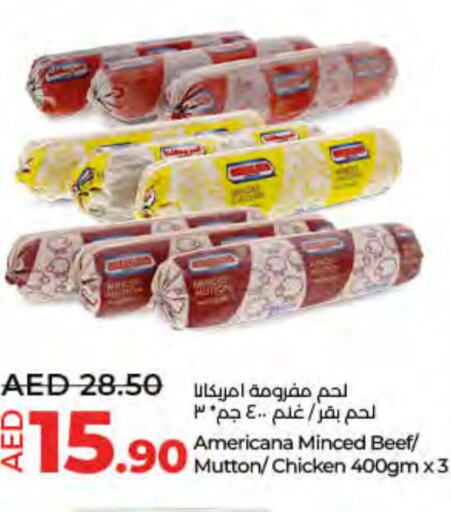 AMERICANA Minced Chicken  in Lulu Hypermarket in UAE - Fujairah