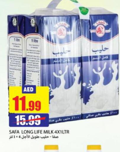 SAFA Long Life / UHT Milk  in Rawabi Market Ajman in UAE - Sharjah / Ajman