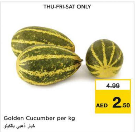  Cucumber  in نستو هايبرماركت in الإمارات العربية المتحدة , الامارات - الشارقة / عجمان