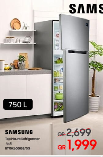 SAMSUNG Refrigerator  in Techno Blue in Qatar - Al-Shahaniya