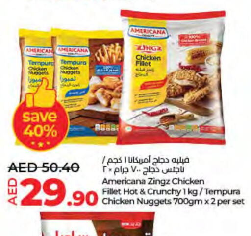 AMERICANA Chicken Fillet  in Lulu Hypermarket in UAE - Sharjah / Ajman