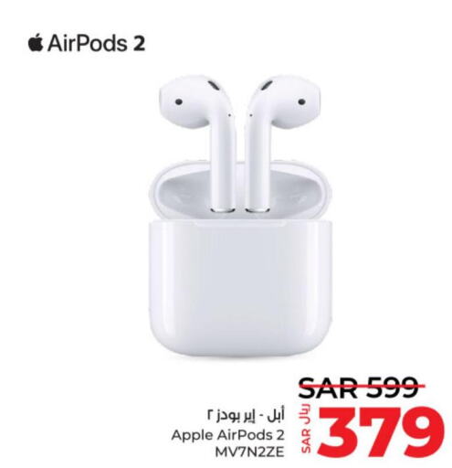 APPLE Earphone  in LULU Hypermarket in KSA, Saudi Arabia, Saudi - Unayzah