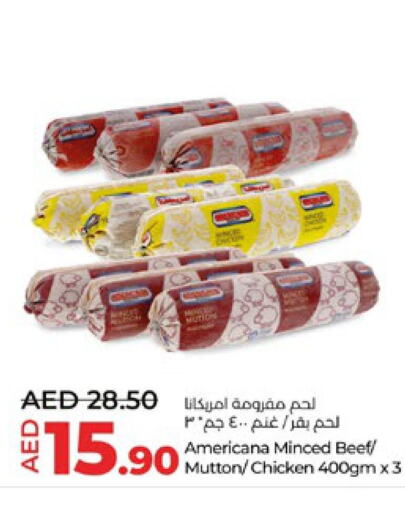 AMERICANA Beef  in Lulu Hypermarket in UAE - Abu Dhabi