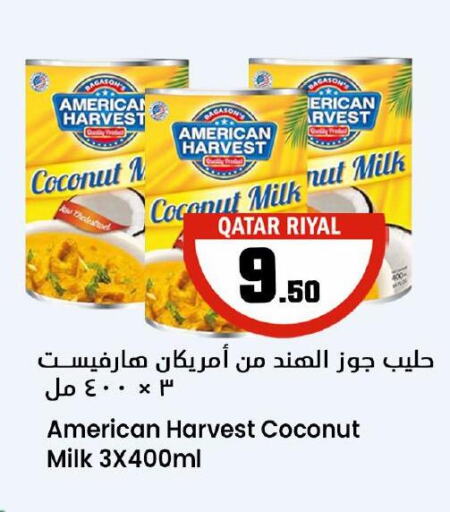 AMERICAN HARVEST حليب جوز الهند  in دانة هايبرماركت in قطر - الريان