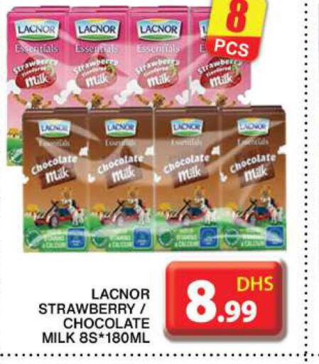 LACNOR Flavoured Milk  in Grand Hyper Market in UAE - Dubai