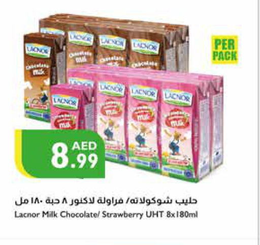 LACNOR Flavoured Milk  in Istanbul Supermarket in UAE - Dubai