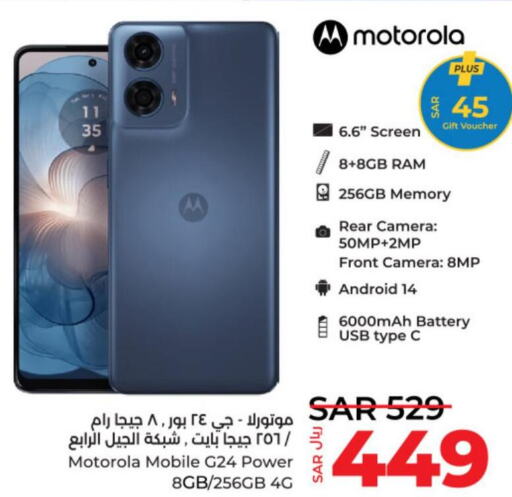 MOTOROLA   in LULU Hypermarket in KSA, Saudi Arabia, Saudi - Hail