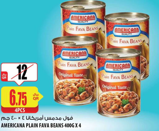 AMERICANA Fava Beans  in شركة الميرة للمواد الاستهلاكية in قطر - الضعاين