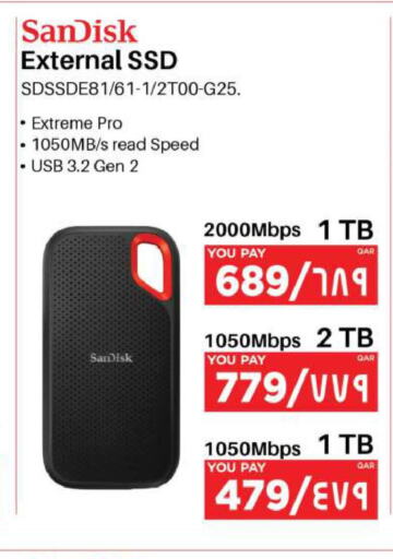 SANDISK ذاكرة فلاش  in إماكس in قطر - الشحانية