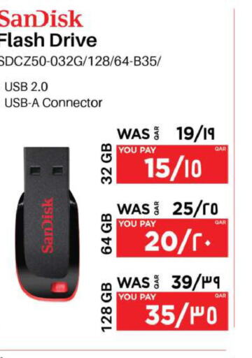 SANDISK Flash Drive  in Emax  in Qatar - Al-Shahaniya